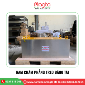 Nam Châm Phẳng Treo Băng Tải