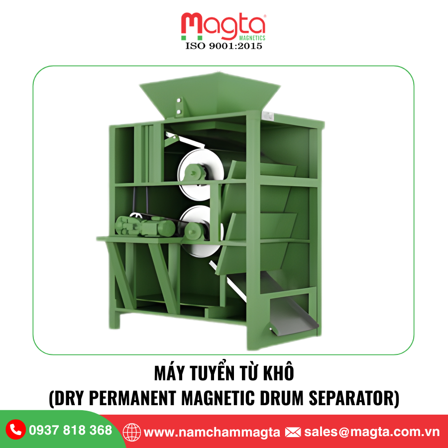 máy tuyển từ khô máy tuyển từ khô