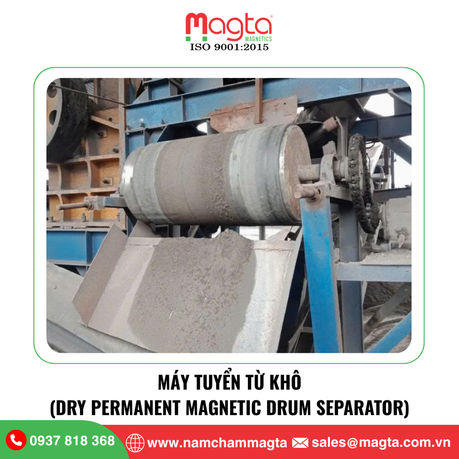 máy tuyển từ khô máy tuyển từ khô