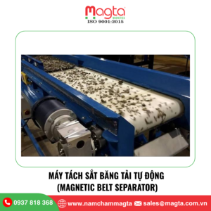 Máy Tách Sắt Băng Tải Tự Động