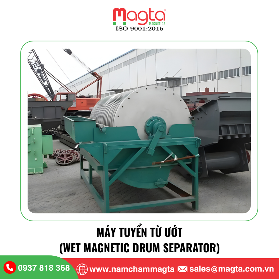 Máy Tuyển Từ Ướt Máy Tuyển Từ Ướt
