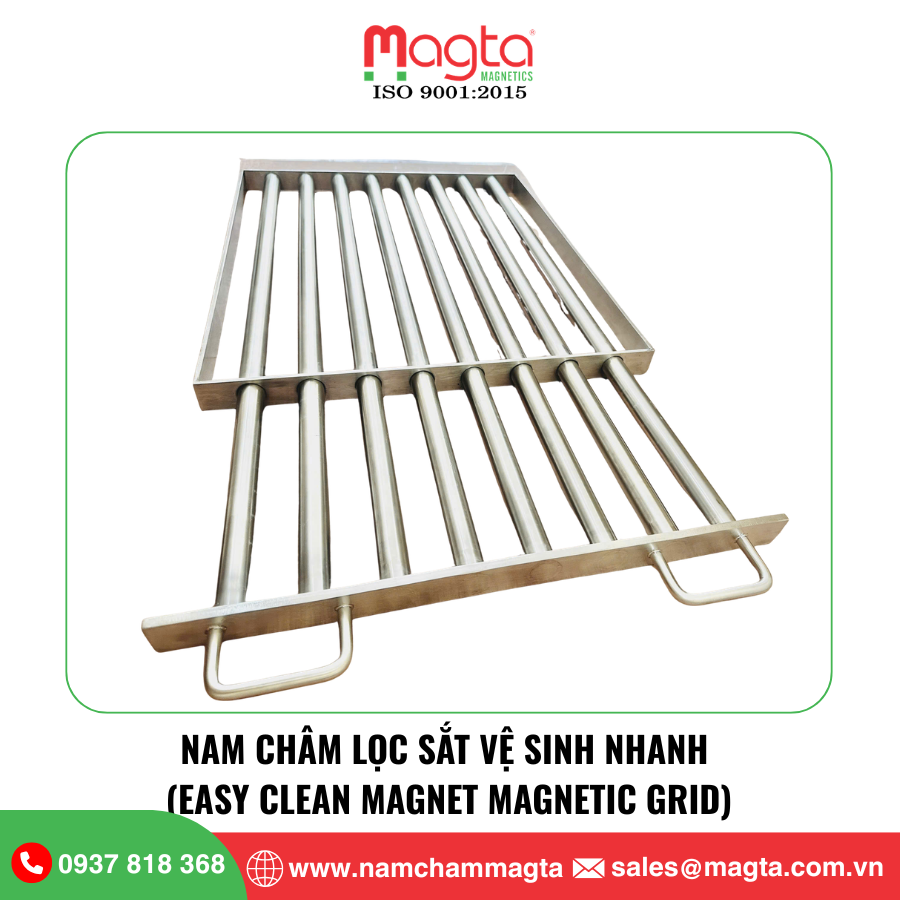 2 Nam Châm Lọc Sắt Vệ Sinh Nhanh