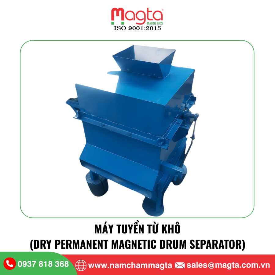 máy tuyển từ khô máy tuyển từ khô