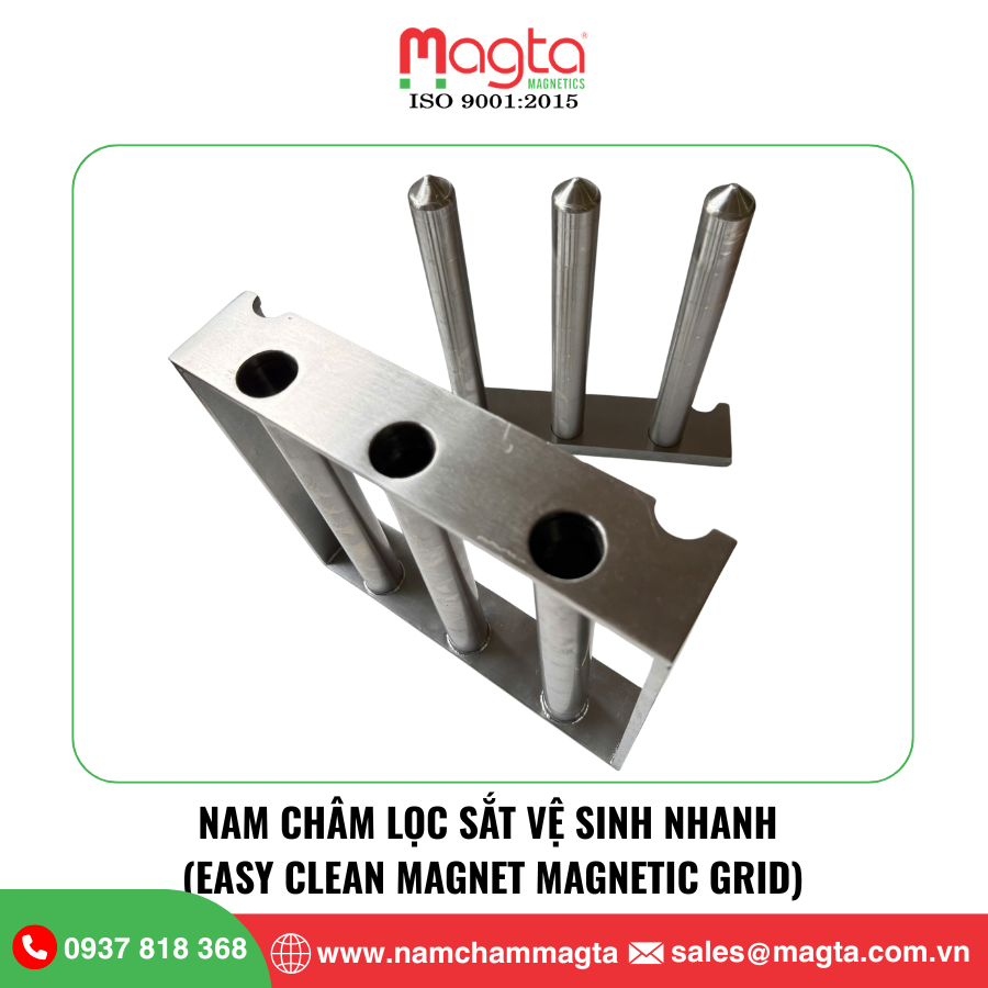 3 Nam Châm Lọc Sắt Vệ Sinh Nhanh