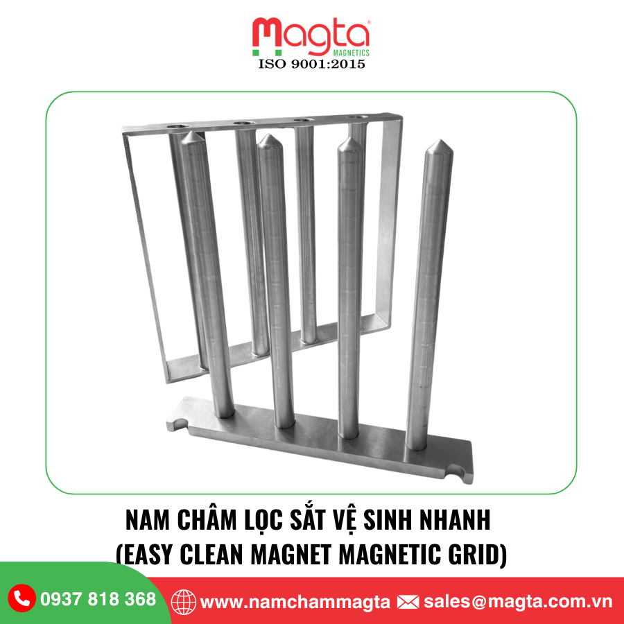 4 Nam Châm Lọc Sắt Vệ Sinh Nhanh