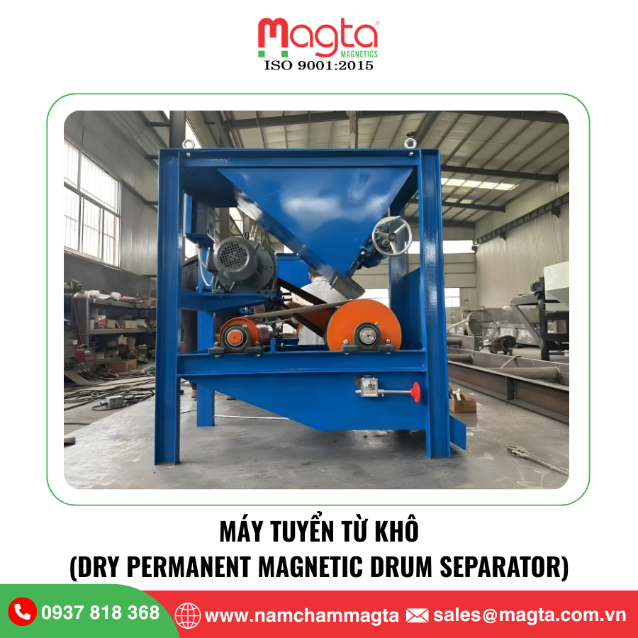 máy tuyển từ khô máy tuyển từ khô