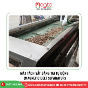 Máy Tách Sắt Băng Tải Tự Động