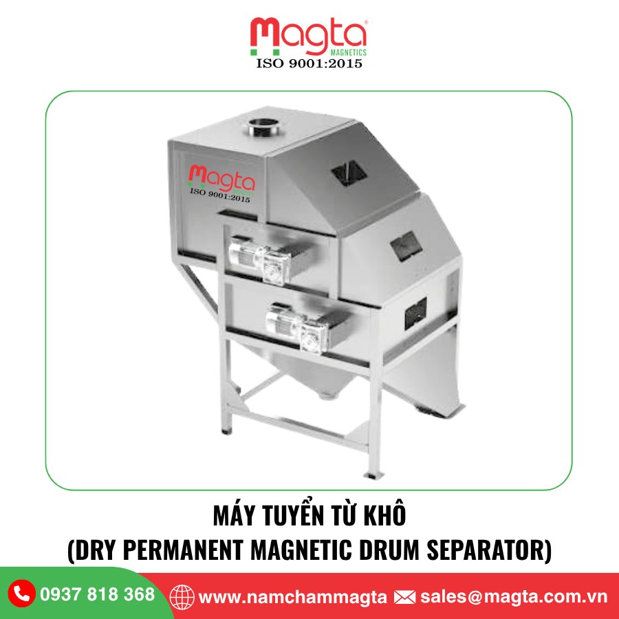 máy tuyển từ khô máy tuyển từ khô