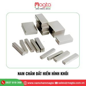 Nam Châm Đất Hiếm Hình Khối