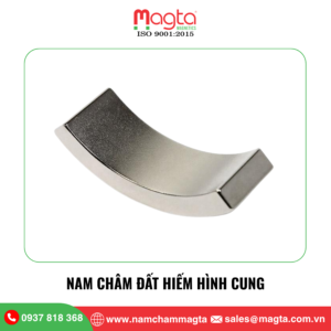 Nam châm đất hiếm hình cung