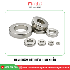 Nam châm đất hiếm hình nhẫn