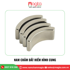 Nam châm đất hiếm hình cung