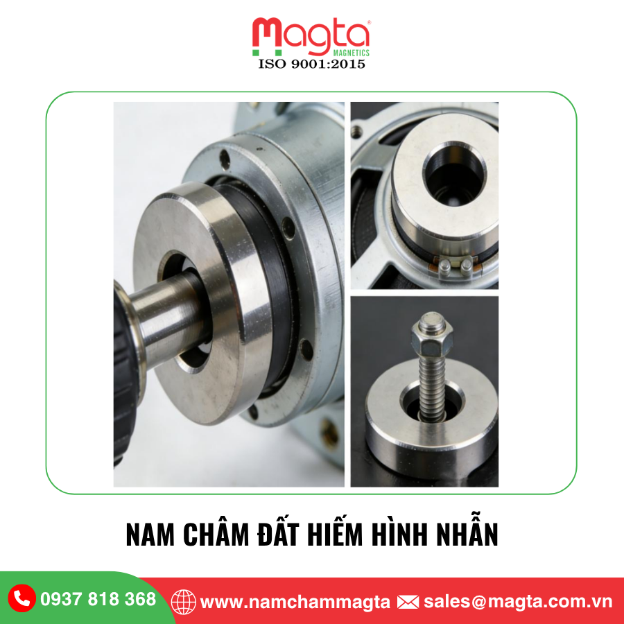 15 Nam châm đất hiếm hình nhẫn