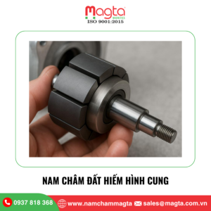 Nam châm đất hiếm hình cung