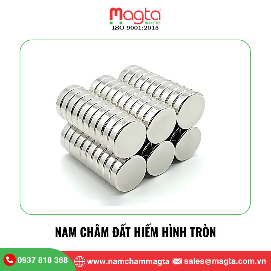 nam châm đất hiếm hình tròn nam châm đất hiếm hình tròn