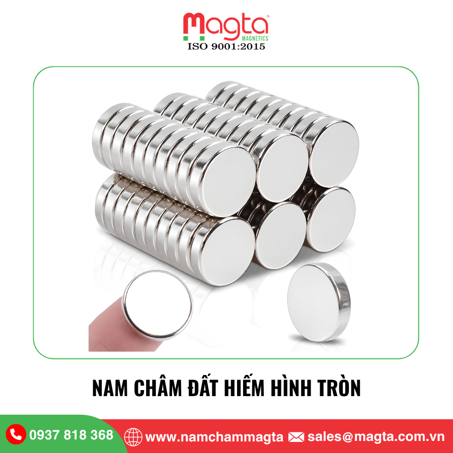 nam châm đất hiếm hình tròn nam châm đất hiếm hình tròn