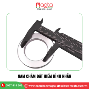 Nam Châm Đất Hiếm Hình Nhẫn Nam châm đất hiếm hình nhẫn