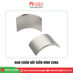 Nam châm đất hiếm hình cung