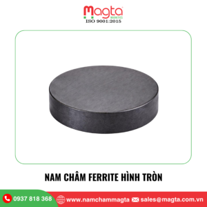Nam Châm Ferrite Hình Tròn Nam châm Ferrite hình tròn