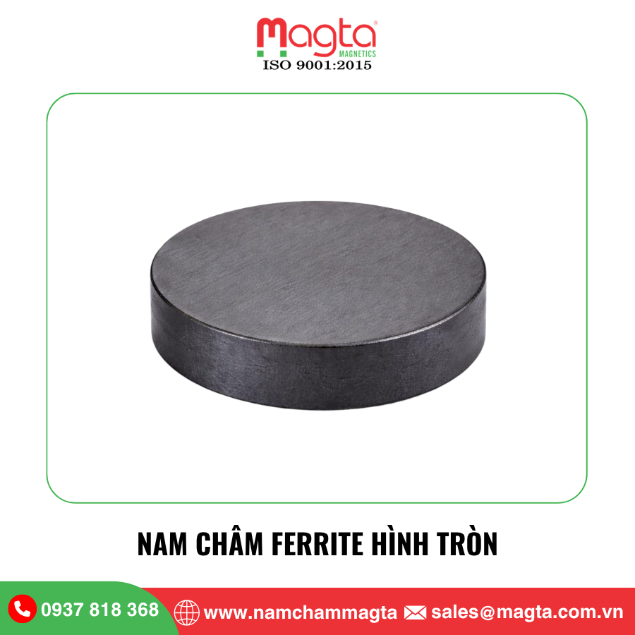 7 Nam châm Ferrite hình tròn