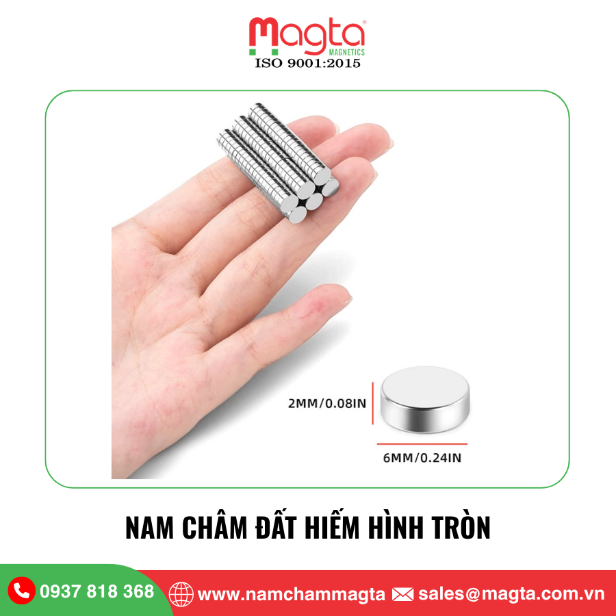 nam châm đất hiếm hình tròn nam châm đất hiếm hình tròn