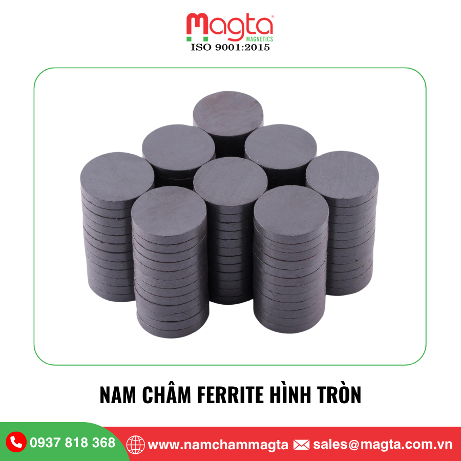 9 Nam châm Ferrite hình tròn